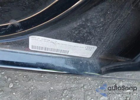 2009 Audi A4 2.0T Premium from USA, damaged, VIN WAULF78K49N054165